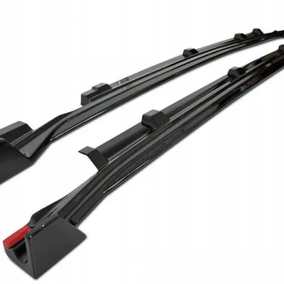 Progi listwy progowe sport black do VW ARTEON 17-