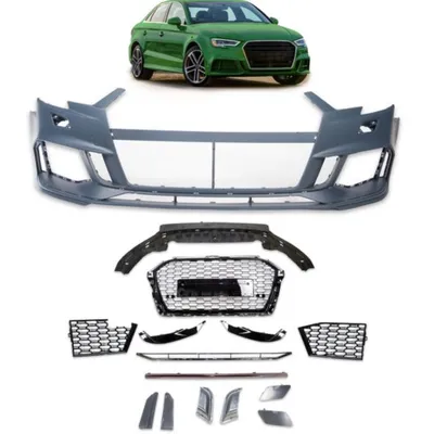 Zderzak przedni do audi a3 8v 16-19 pdc sra