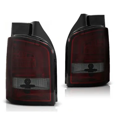 Lampy diodowe vw t5 04.10-15 red smoke led bar