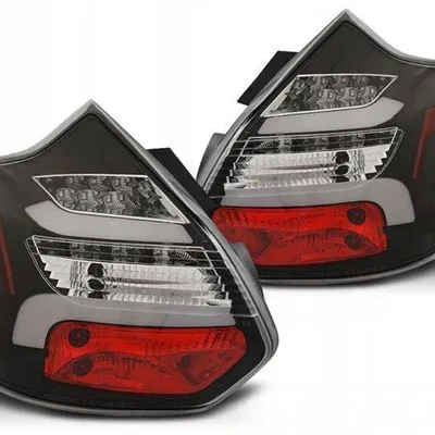 Lampy diodowe Ford Focus 3 11-14 hb black led dts