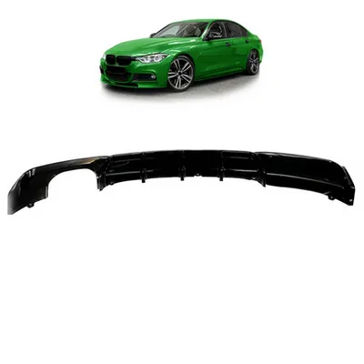 Tylny dyfuzor Gloss Black BMW 3 F30 F31 2011-2018