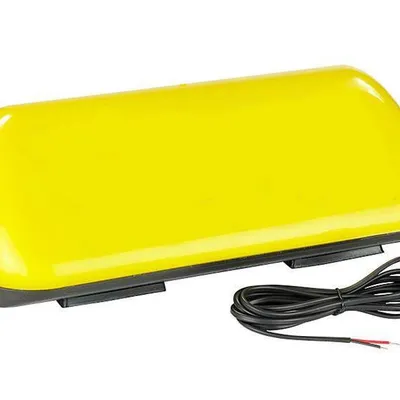 Lampa kogut led taxi żółta