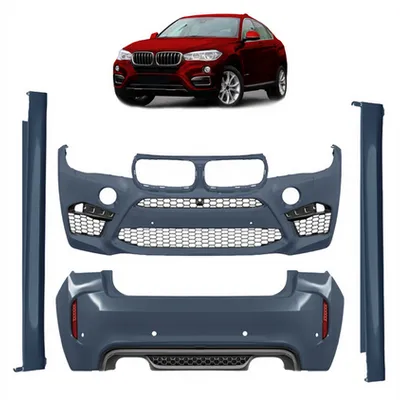 Zestaw dokładek zderzaków PDC BMW X6 F16 2014-2019
