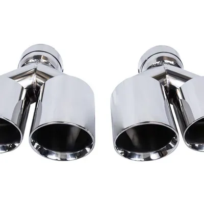 Końcówka Tłumika Typ:26 101mmx2 wejście 70mm  Zestaw