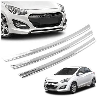 Listwy atrapy przedniej Hyundai i30 5D 2012-2016