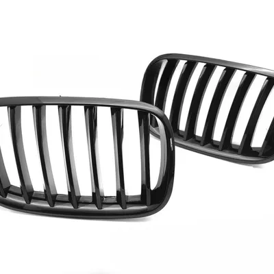 Grill Atrapa Przednia BMW X5 E70 / X6 E71 2007–2014 Glossy Black