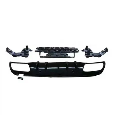 Tylny dyfuzor Gloss Black MERCEDES C-Class W205 S205