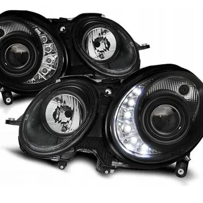 Lampy Nowe Mercedes W211 E-klasa 02-06 Black Led