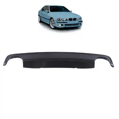 Tylny dyfuzor Matt Black BMW 5 E39 1995-2003