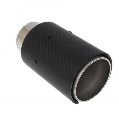 Końcówka tłumika 89mm wejście 65mm Carbon