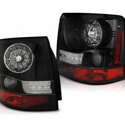 Lampy diodowe Land Range Rover Sport 05-09 black