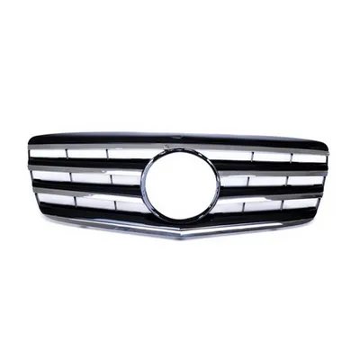 Grill sportowy Chrome & Black MERCEDES E-Class W211 S211 Facelift 2006-2009