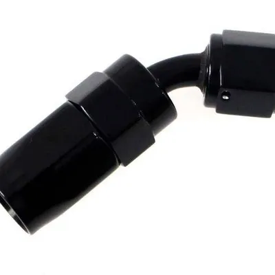 Końcówka 45° AN8 zaciskana BLACK