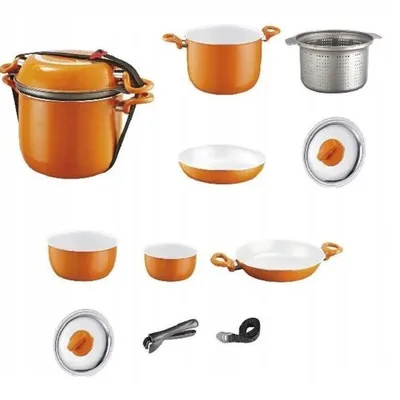 Garnki do gotowania Mandarina 9+1 fi22 Brunner Waw
