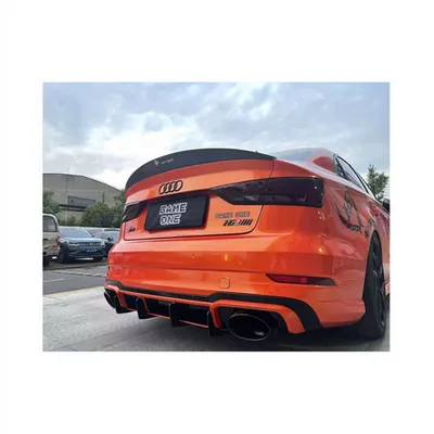 Tylny dyfuzor AUDI A3 Facelift 2017-2020