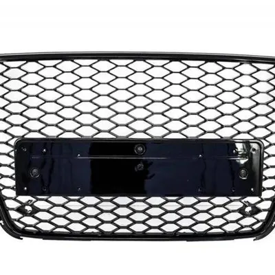 Grill audi a5 07-11 rs design piano black pdc