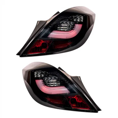 Zestaw Lamp Tylnych LED Black Smoke OPEL CORSA D 2006-2014