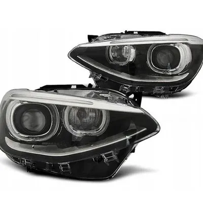 Lampy reflektory Bmw F20 F21 11-14 ringi led black