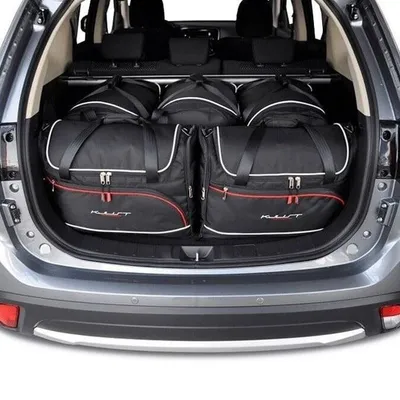 Mitsubishi outlander 2012+ torby do bagażnika 5 szt