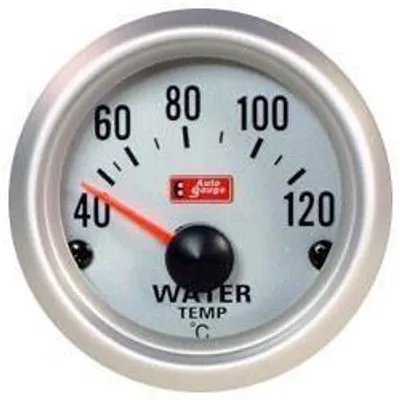 Zegar auto gauge ss 52mm - water temp