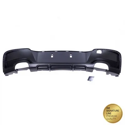 Tylny dyfuzor Matt Black BMW 1 F20 F21 przed liftem 2011-2015