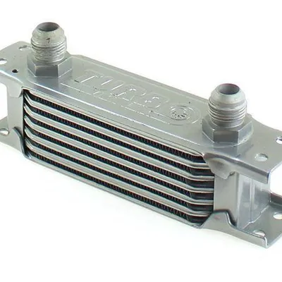 Chłodnica Oleju TurboWorks Slim Line 7-rzędowa 140x50x50 AN10 silver