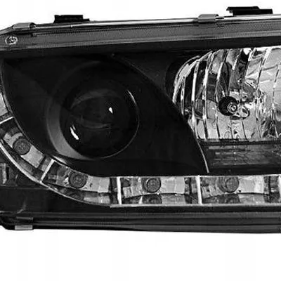 Lampy przednie reflektory A3 8L BLACK homologacja