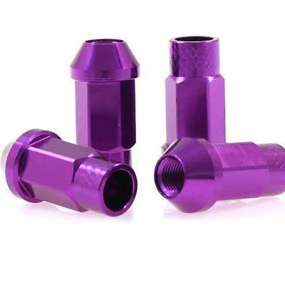 Nakrętki JBR 50mm M12 x1.5 PURPLE