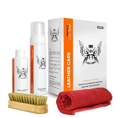 Zestaw RR CUSTOMS CarWash LEATHER CLEANER SOFT (Czyszczenie skóry)