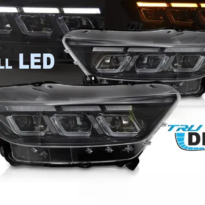Reflektory Lampy Przednie Full LED Ford Mustang 2014–2017