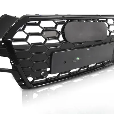Grill do audi a5 f5 19-23 glossy black pdc kamera