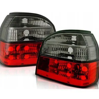 Lampy tylne VW Golf III CLEAR RED SMOKE