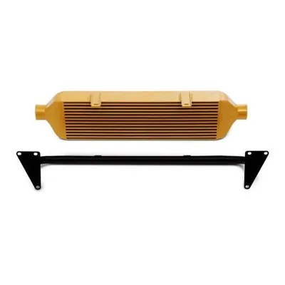 Intercooler Mishimoto Subaru WRX STI 2015-2019 Front Mount Gold + Crash Beam