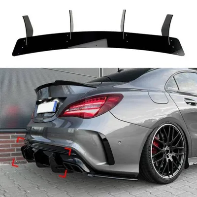 Dyfuzor tylny mercedes c117 x117 cla a45 amg
