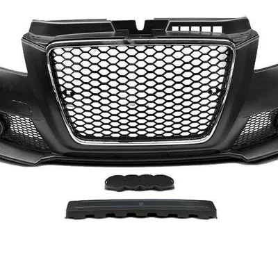 Zderzak audi a3 08-12 rs style chrom pdc sra