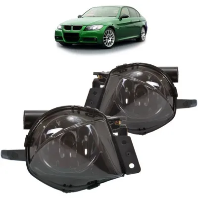 Halogeny do bmw 3 e90 e91 05-08 crystal clear black