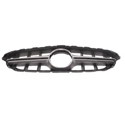 Grill sportowy Silver A-Type MERCEDES C-Class W205 S205 A205 C205 przed liftem 2014-2018