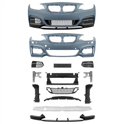 Przedni zderzak sport PDC SRA Spoiler BMW 2 F22 F23 2013-2020