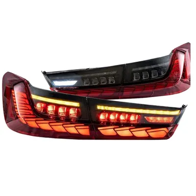 Zestaw Lamp Tylnych Dynamic LED Red Smoke BMW 3 G20 G80 2018-obecnie