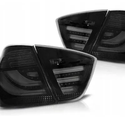 Lampy diodowe Bmw E90 05-08 smoke black led bar