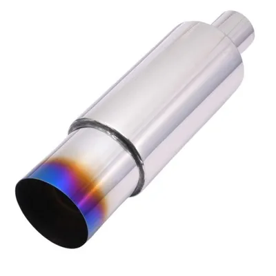 Tłumik końcowy przelotowy smoke tip 63mm