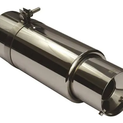 Mini tłumik sportowy basowy WMR38 C 1X FI100 BL