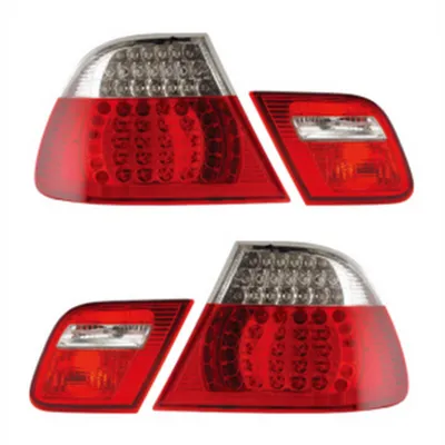 Zestaw Lamp Tylnych LED Red Clear BMW 3 E46 przed liftem 1999-2003