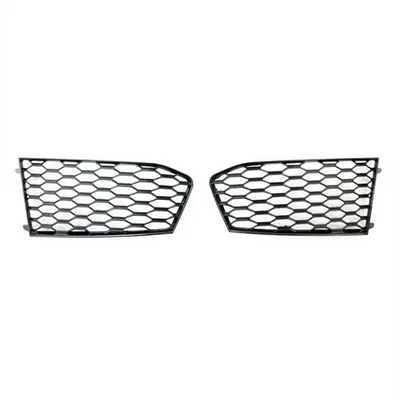 Ramki do halogenów Gloss Black AUDI A6 C7 przed liftem 2011-2015