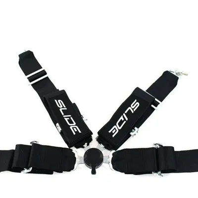 Pasy sportowe SLIDE Quick 4p 3" Black