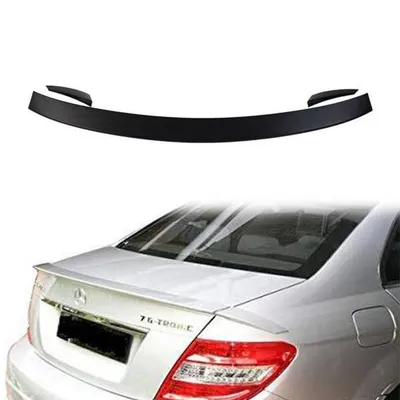 Lotka Lip Spoiler - Mercedes-Benz W204 BRABUS STYLE (ABS)(3 PCS)