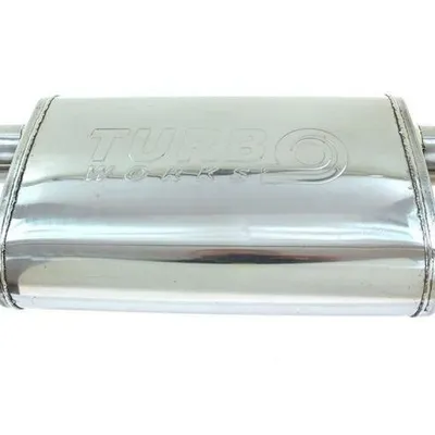 Tłumik Środkowy 63,5mm TurboWorks LT 304SS
