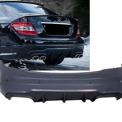 Zderzak tylny mercede w204 07-14 look c63 amg pdc