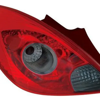 Lampa t. opel corsa d 07/06- opc red/smoke lewa