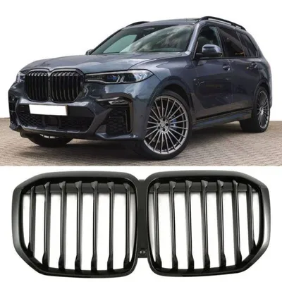 Grill do bmw x7 g07 19-22 single slat gloss black